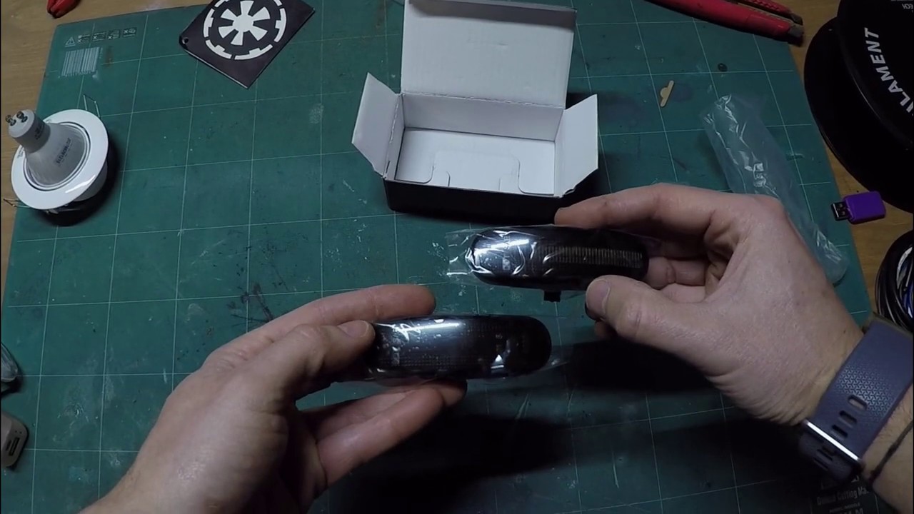 Unboxing & tutorial - sostituzione luci frecce laterali con dinamiche LED - Grande punto Abarth