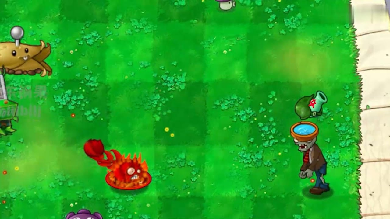 #pvz 僵尸脑子变成了花盆#植物大战僵尸 【y东锅果】