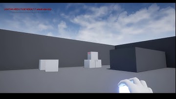 FPS (magic-based shooter) prototype UE4, 2017