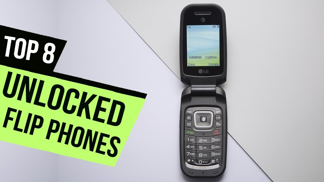 8 Best Unlocked Flip Phones Reviews YouTube