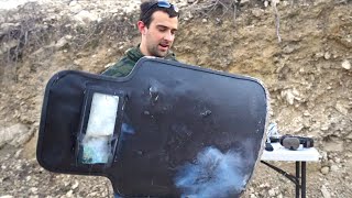 Shooting A $1,000 Riot Shield