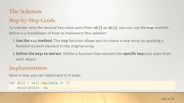How to Add Specific Key-Value Pairs from One Object to Another in JavaScript