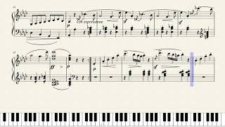 Video voorbeeld van "Beethoven, Piano Sonata No. 1 in F minor, Op. 2, No. 1. [First Movement] [Piano Tutorial + Sheets]"
