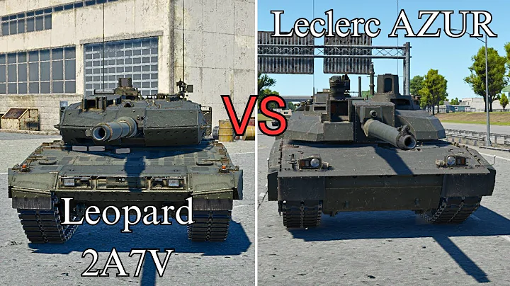 war thunder Comparison Leopard 2A7V or Leclerc AZUR