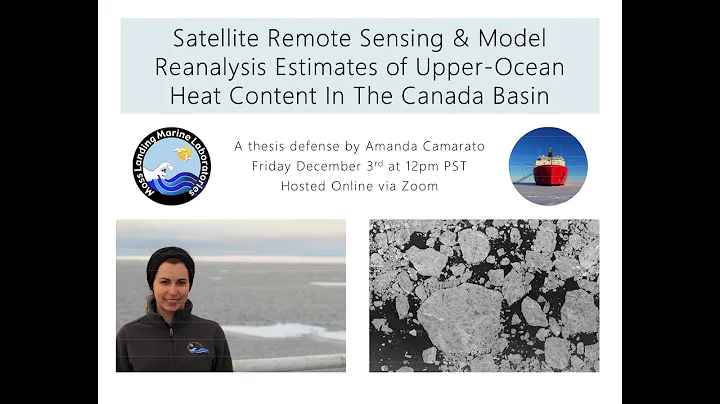 Amanda Camarato Presents: Satellite Remote Sensing...