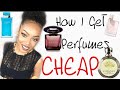 HOW TO GET PERFUMES FOR CHEAP | Navadine Antoinette