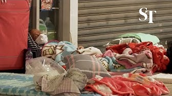 Thumbnail for Hong Kong fire: People living nearby seek shelter in mall