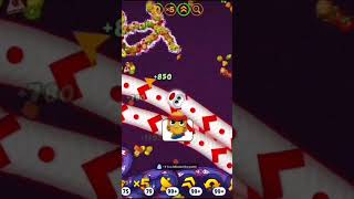 🐍Magic Gameplay !! ❤ top1 wormszome.io #wormszone  #shorts #subscribe  #405 #zeroempires