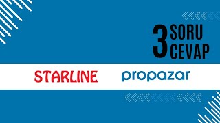 Propazar - 3 Soru 3 Cevap Starline İş Güvenliği