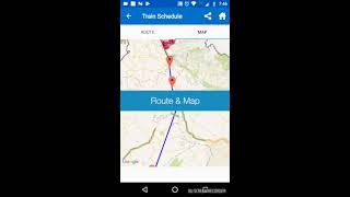 Live Train Status Gofinger Android App Preview screenshot 4