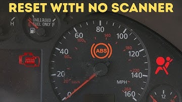 How to Turn off an Airbag Light (with or without a Scanner)
