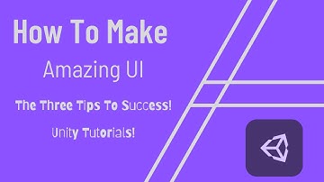 How To Make Amazing UI Using Unity! - Unity Tutorial #2 - Animations, Outlines, And More!