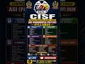 CISF New Syllabus 2026 | Subject Wise Full Details \ASIA