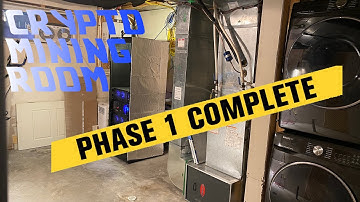 Building A Crypto Server Room - Phase 1 Completed!