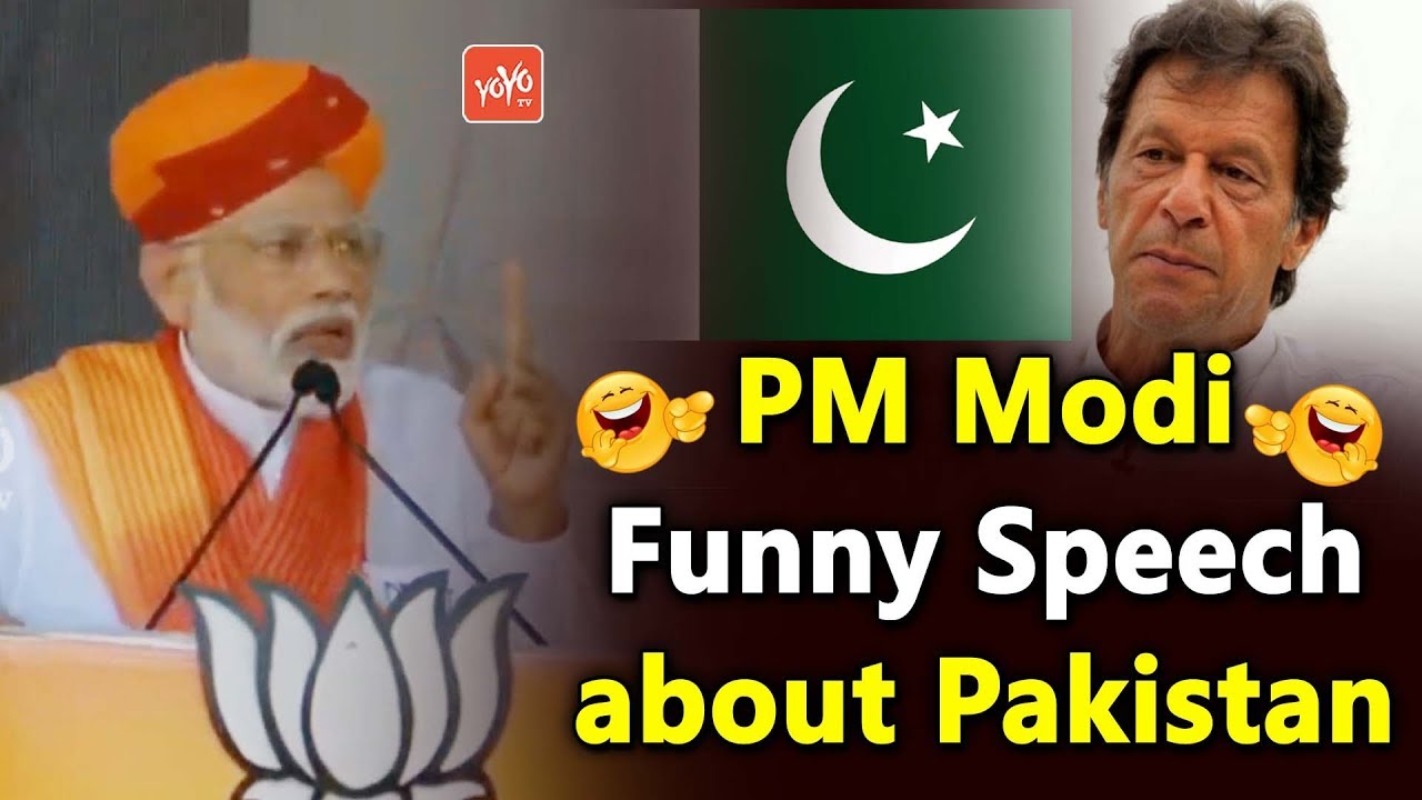 PM Modi Diwali Comedy About Pakistan | BJP Public Meeting at ...