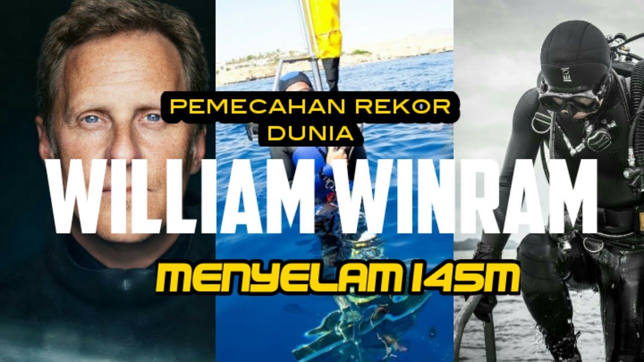 Menyelam bebas terdalam di dunia william winram | 