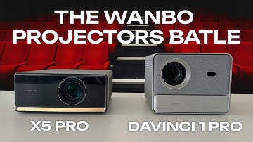 (COMPARISON) Wanbo X5 Pro vs DaVinci 1 Pro Projector: Watch Before You Decide Which One to Buy!