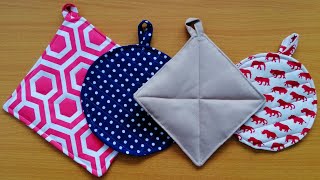 Simple pot holder with pattern making | DIY | Paano gumawa ng pot holder with pattern making