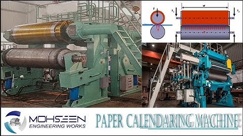HAND MADE PAPER CALENDARING MACHINE || PRESS SECTION || MOHSEEN ENGINEERING WORKS ||