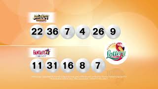 Jackpot Triple Play and Fantasy 5 20190913