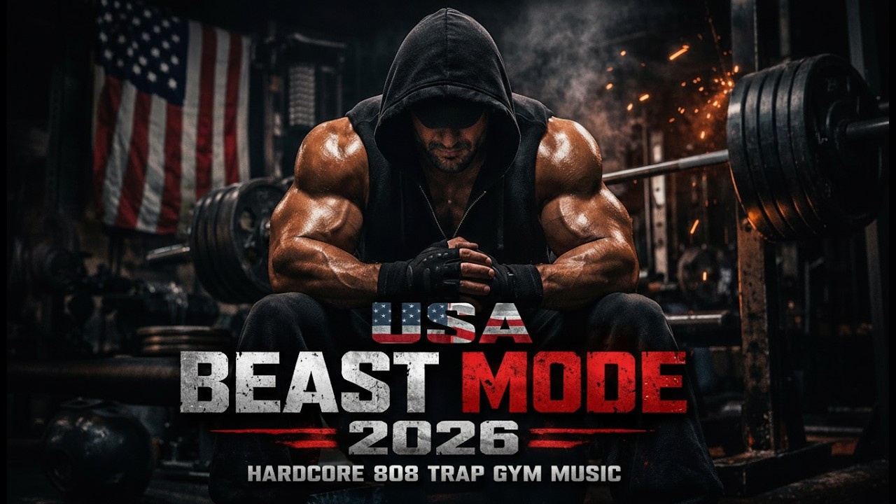 USA BEAST MODE 2026 💪 Hardcore 808 Trap Gym Music | Workout Motivation