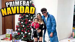 NUESTRA PRIMER NAVIDAD EN FAMILIA CON LIAM ❤️ | abrimos los regalos 😱