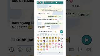 pov : crush nembak temen ? #fypシ #4u #fakechat #soft #4upage #ifake screenshot 5