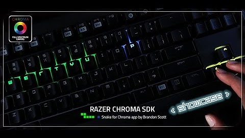 SHOWCASE - RAZER CHROMA SDK l SNAKE FOR CHROMA