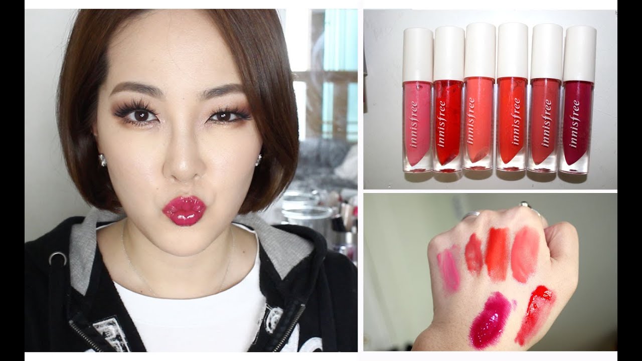 Milk makeup jelly. Innisfree тинт для губ.