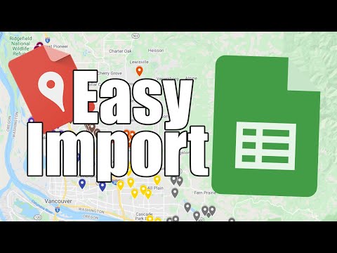 How to Import Map Data into Google MyMaps