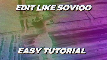 How to do this **INSANE** Background in Premiere Pro! | Edit like Sovioo | **FREE** Presets