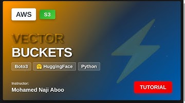 AWS S3 Vector Buckets Tutorial | Store & Query Embeddings with Boto3