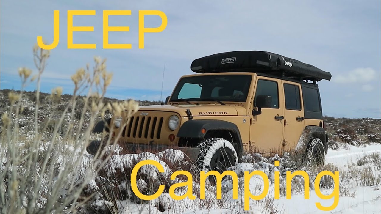 Winter Jeep Camping Exploring the Oregon Desert by Jeep YouTube