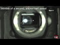 Super Slow Motion Canon 5D Mk4 Shutter Release Filmed at 2000fps using IX Camera