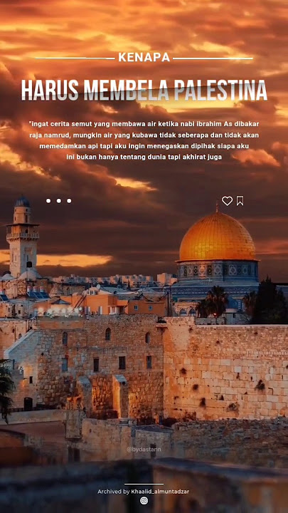 Kenapa harus bela Palestina?? || Story Whatsapp Islamic #palestina #status #story #islamicstatus