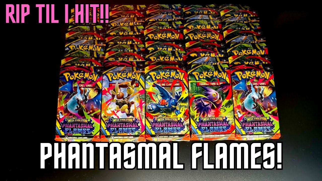 50x Phantasmal Flames Packs! RIP til I HIT! Can we pull the CHARIZARD?!