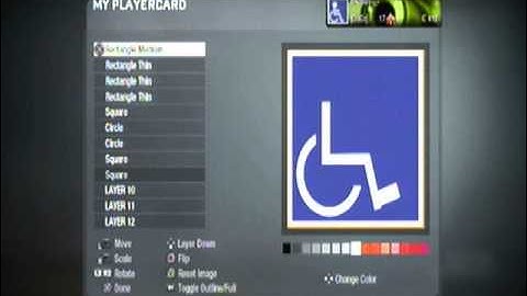 Call Of Duty Black ops - emblem tutorial Ep.6 (Disabled icon)