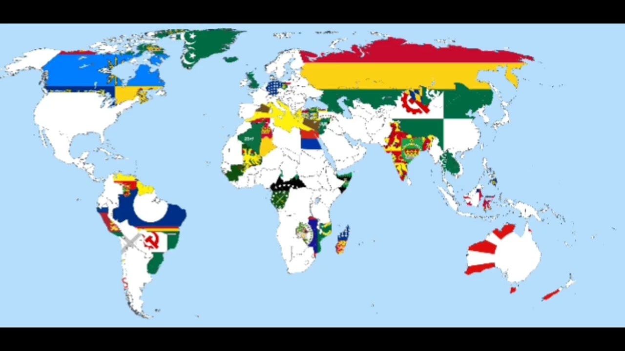 part 2 of the world map - YouTube