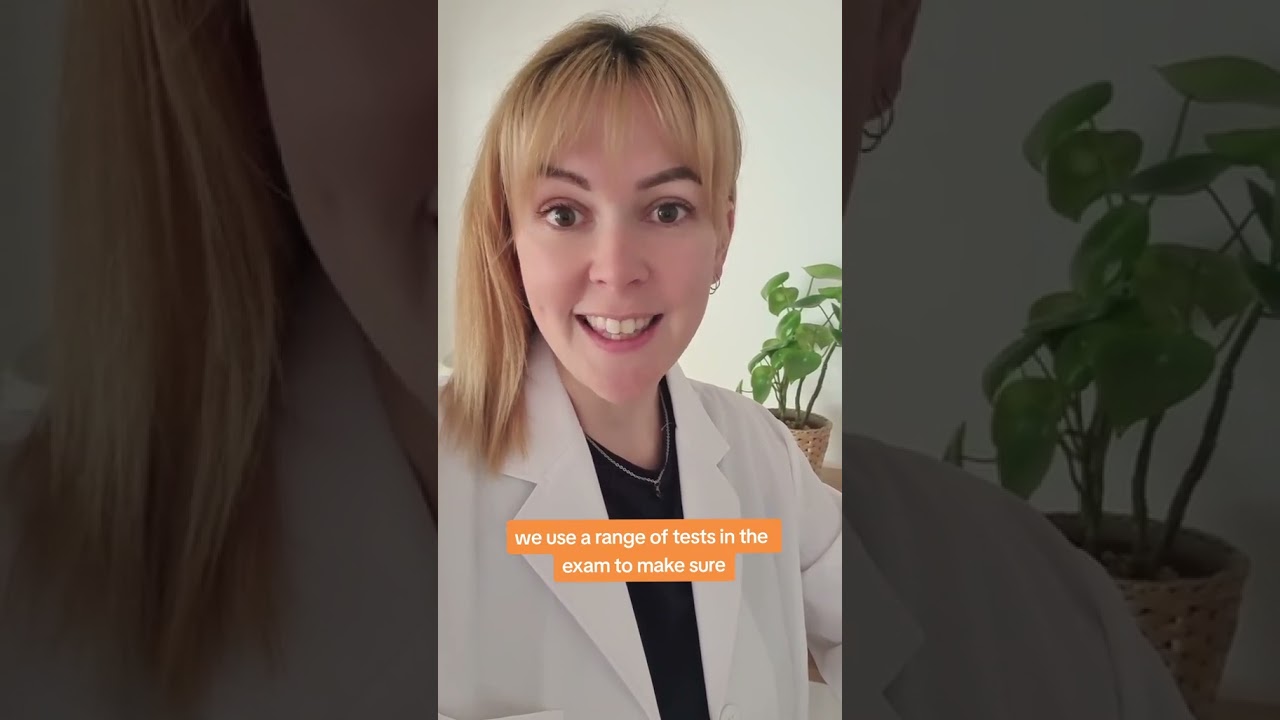 Can you fake an eye test?  