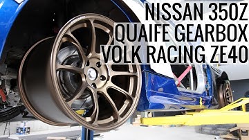 Nissan 350Z With Quaife Sequential Gearbox & Volk ZE40