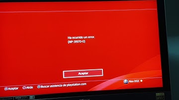 ERROR PS4 (NP-31970-0) COMO SOLUCIONARLO