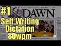 Taking dictation 80wpm shorthand dictations by irfan aslam