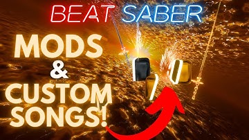 How To Get CUSTOM SONGS and MODS In 【Beat Saber】(14/06/2023)