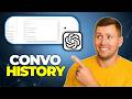 How to fix ChatGPT unable to load conversation history