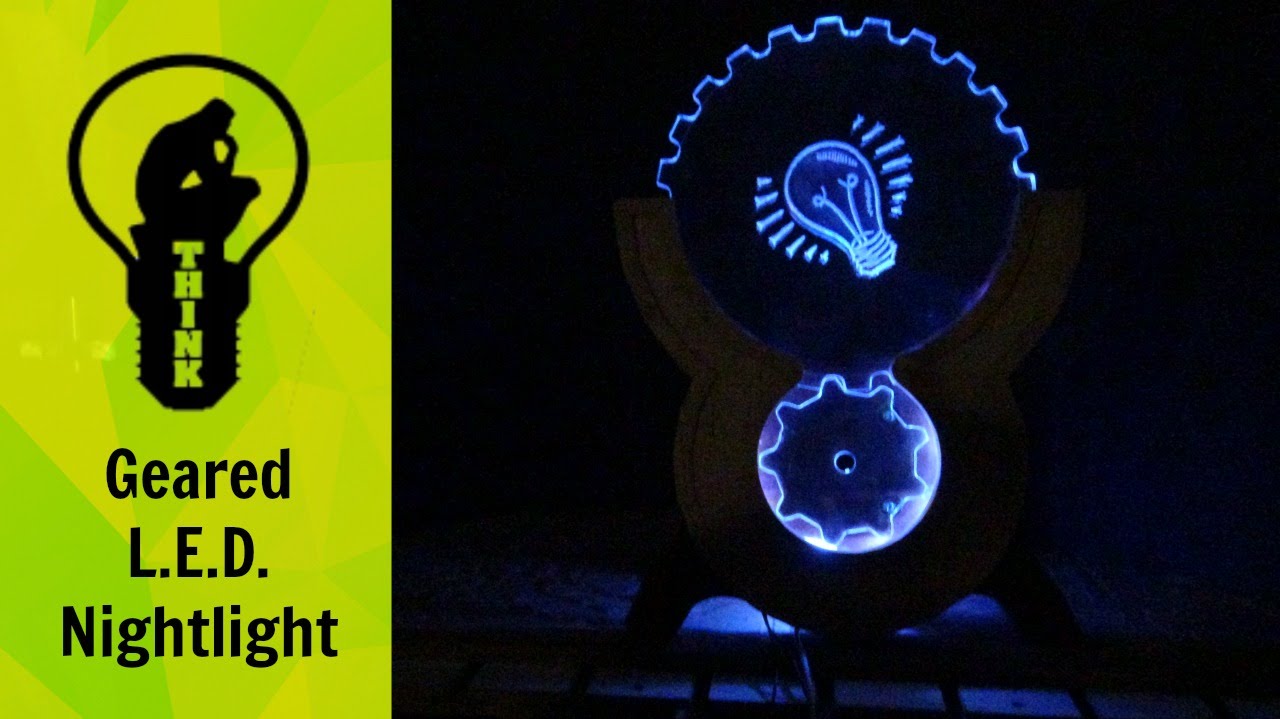 Homemade Gear L E D Night Light You