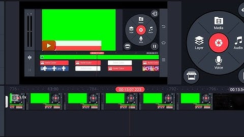 How to make Social media Green Screen Lower Third with Kinemaster