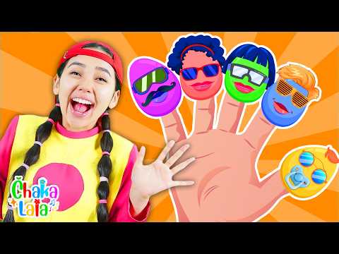 Surprise Eggs Finger Family | Nursery Rhymes | Chaka Lala