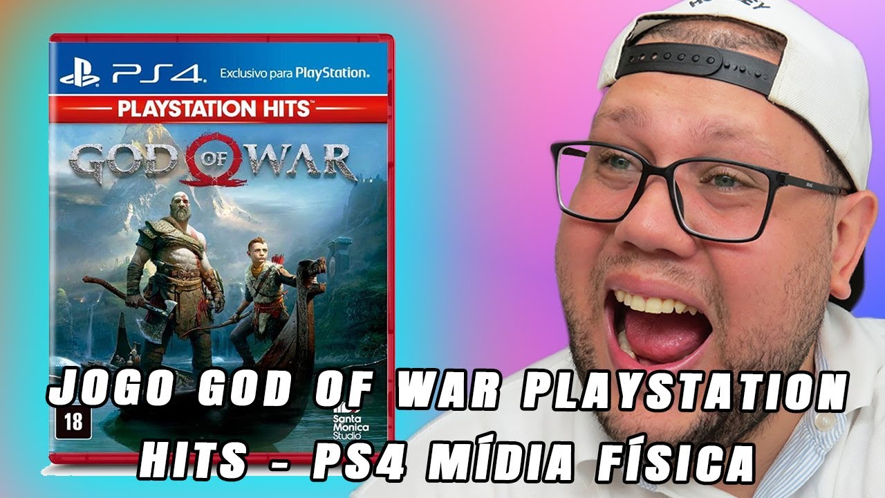 Jogo God of War Playstation Hits - Ps4 Mídia Física