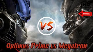 Transformers Optimus Prime Vs Megatron Battle Part 1