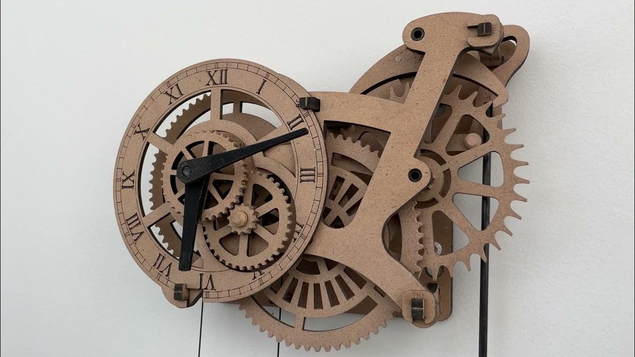 ABONG Crossingham Wall Clock Kit Up and Running YouTube